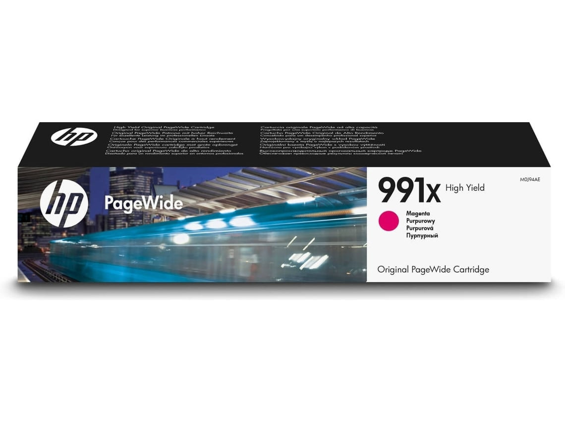 Cartucho de tinta HP 991X Magenta