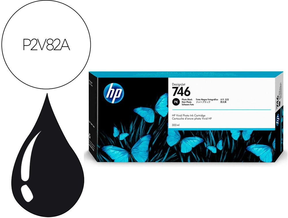 HP 746 Ink Cartridge Black P2V82A