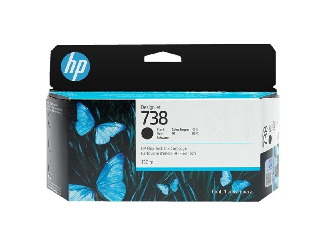 Ink cartridge 738 Black for DesignJet 130 ml