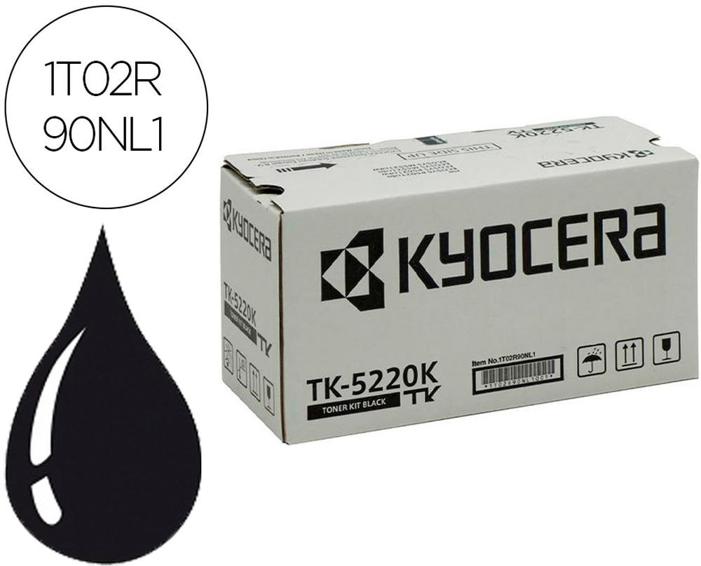 TK-5220K Black Toner - KYOCERA