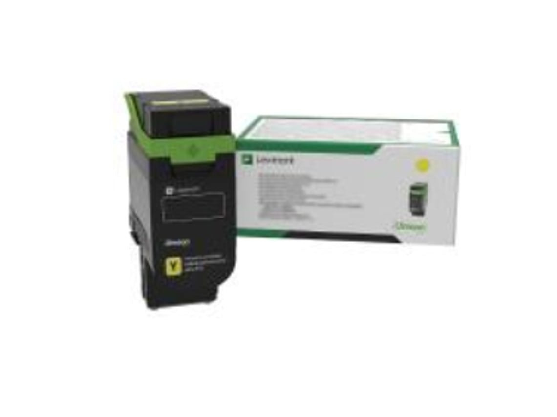 Lexmark yellow toner cartridge