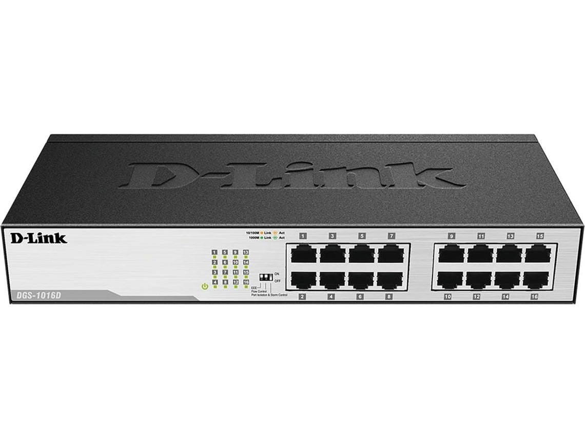 Switch de red DGS-1016D 16 puertos