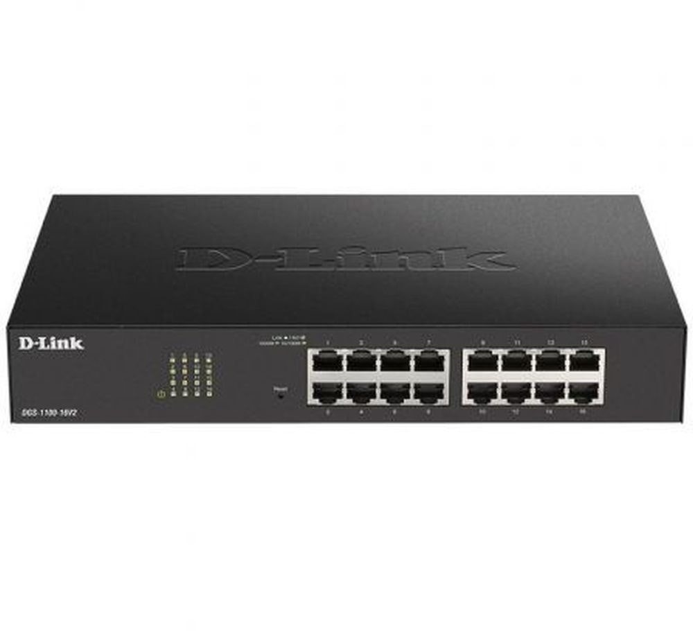 Switch gestionado DGS-1100-16V2 de 16 puertos Gigabit
