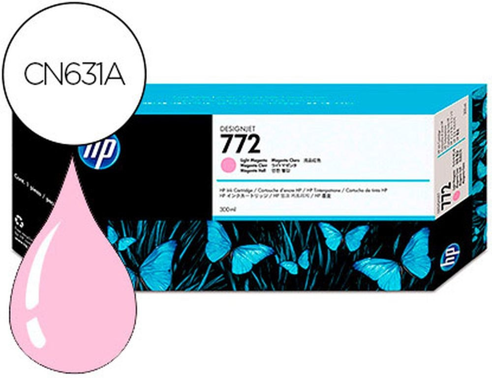 Cartucho de tinta HP CN631A Magenta claro
