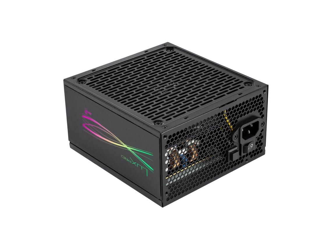 Fuente de alimentación RGB semi-modular 550W LuxproRGB550M 80 Plus Bronze