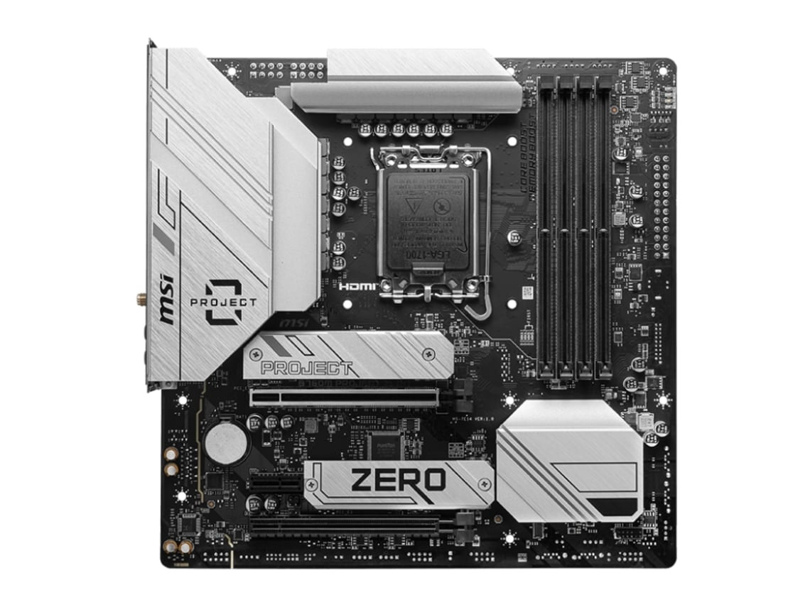 B760M Project Zero mATX Placa base DDR5