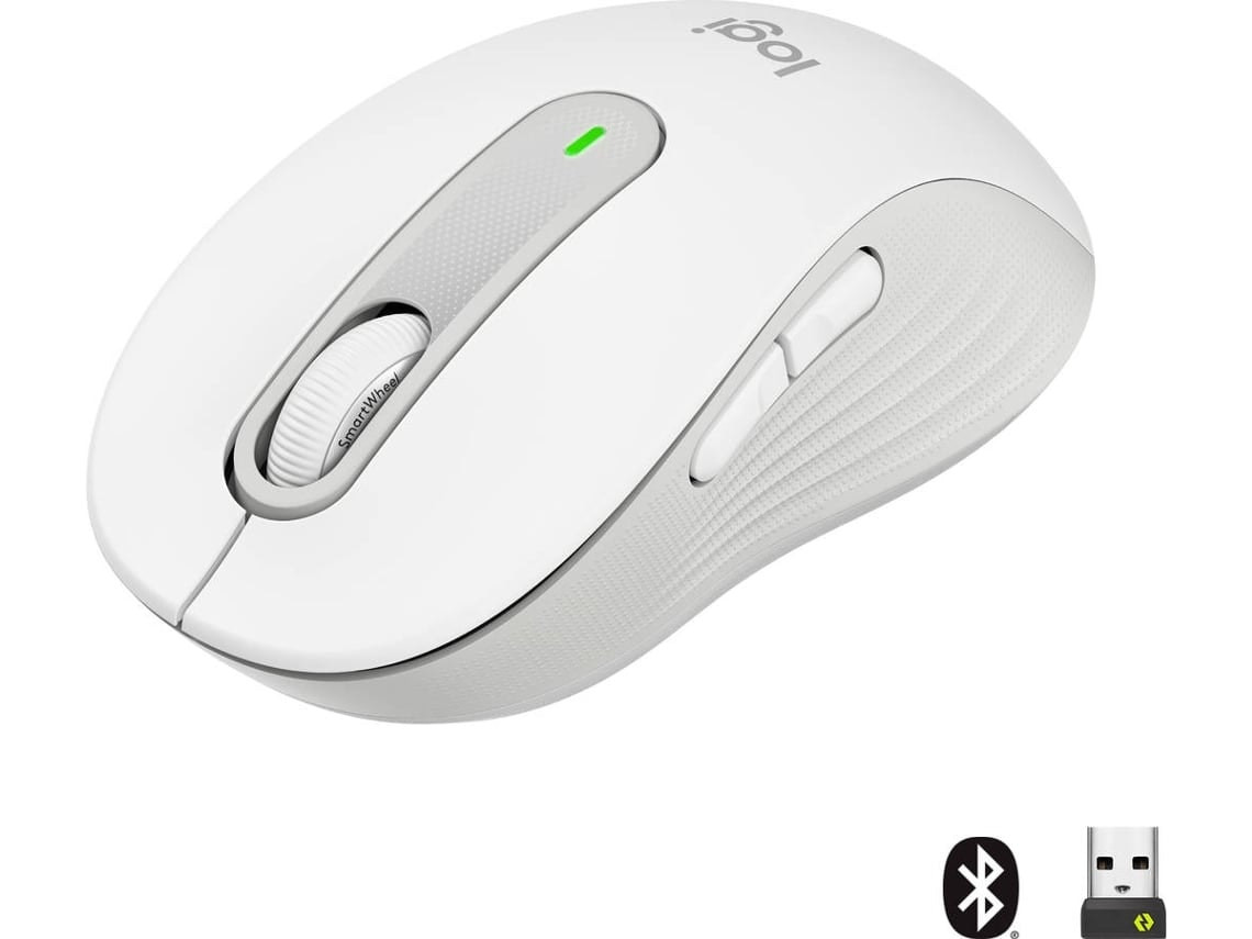Ratón Signature M650 inalámbrico 2000 dpi Blanco