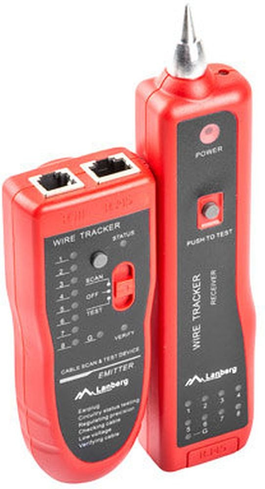 Probador de cables NT-0501 RJ45 RJ12 RJ11 Coax