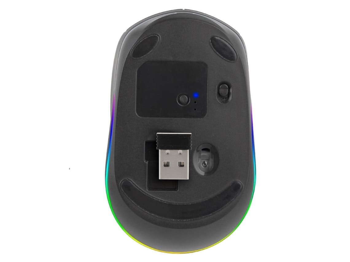 Ambidextrous wireless and Bluetooth mouse 2400 DPI