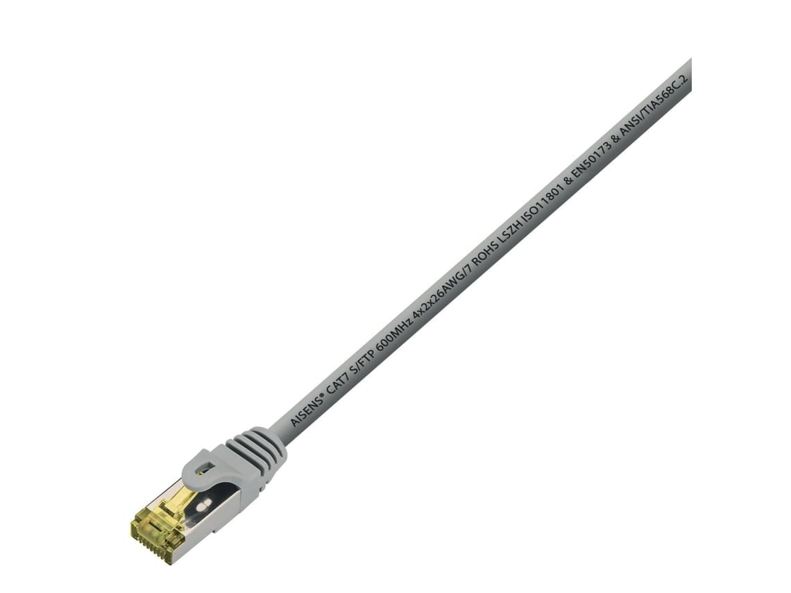 Cable de red Cat7 S/FTP S-STP gris 15 m