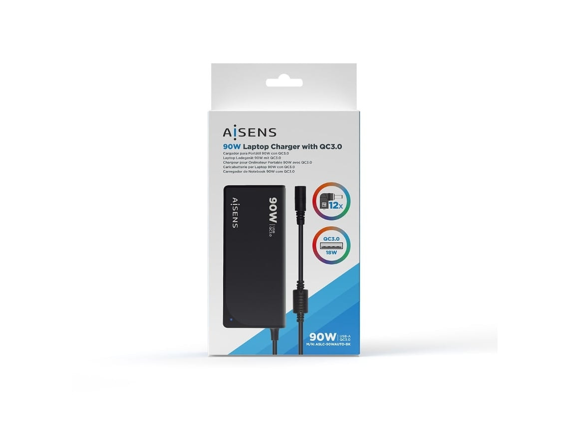 Cargador universal para portátil 90 W