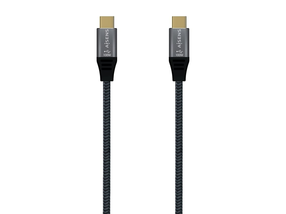 USB-C to USB-C cable 2 m grey