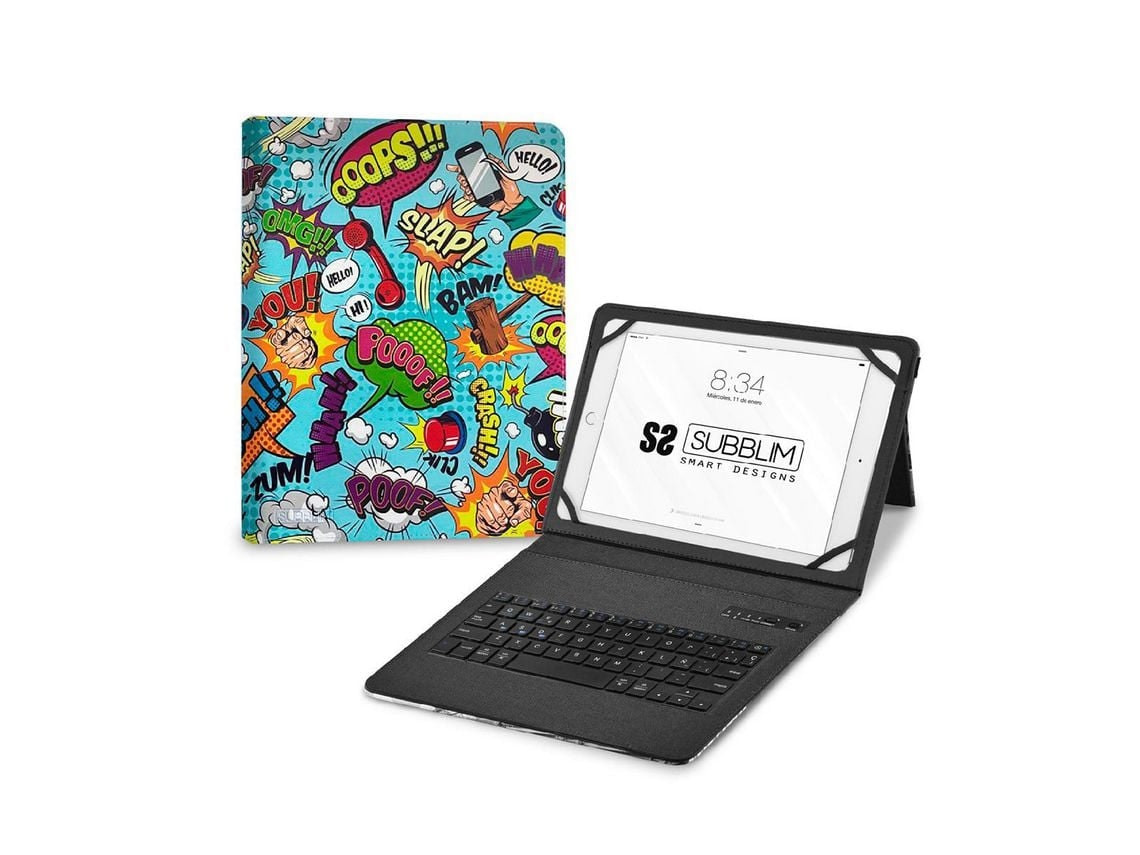 Funda con teclado Keytab Pro BT 11 Trendy Comic