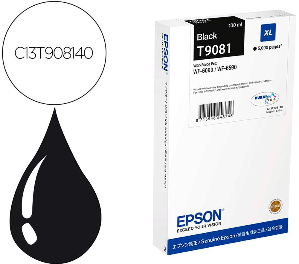 Cartucho de tinta EPSON C13T908140