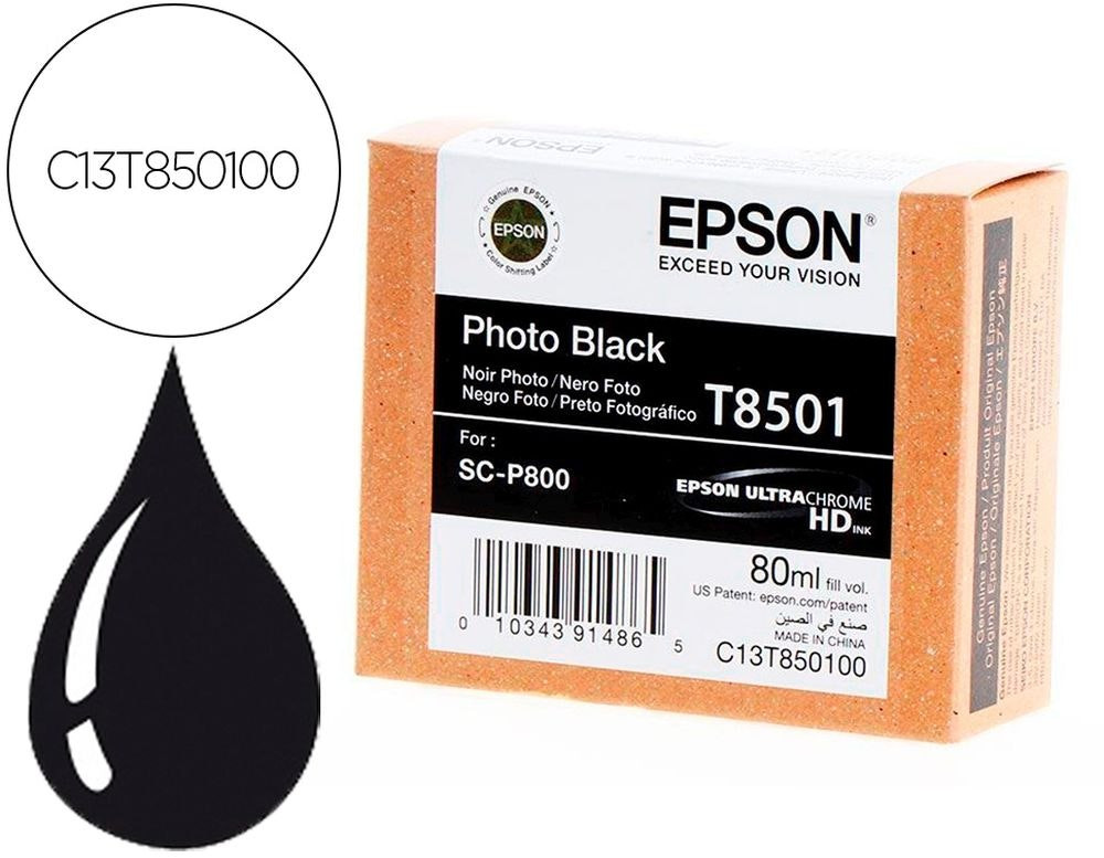 Cartucho de tinta negro C13T850100