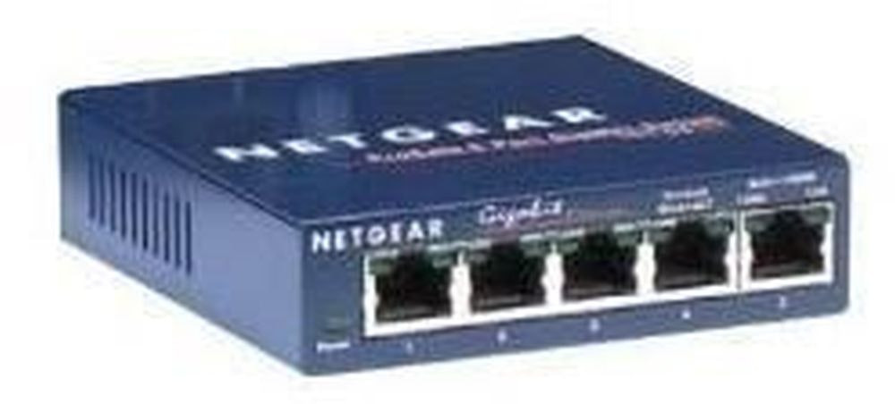 Switch no gestionado 5 puertos Gigabit GS105GE