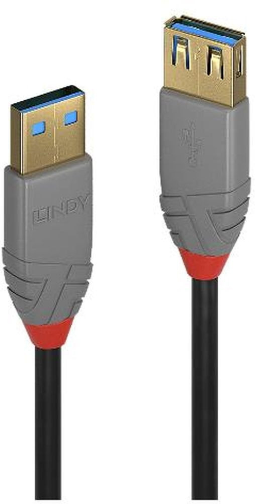 Cable de datos USB A 2 m negro