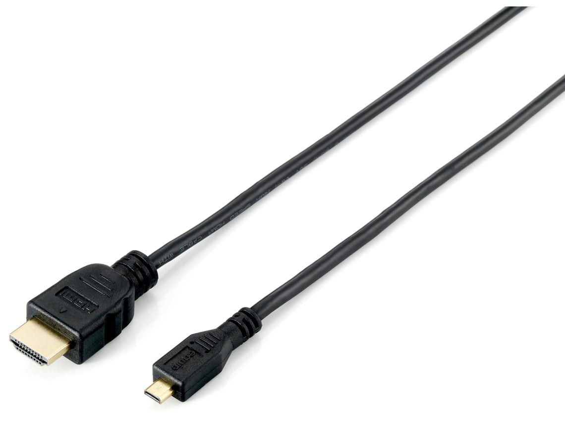 Cable Micro HDMI D a HDMI — 2 m Negro