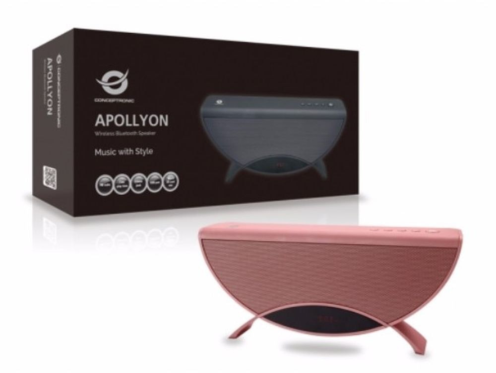 CONCEPTRONIC Apollyon-01R Altavoz portátil Bluetooth Rojo