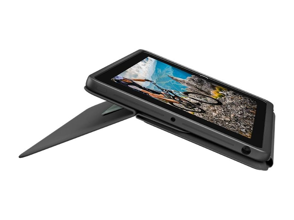 Rugged Folio Grafito Teclado USB-C QWERTY Español