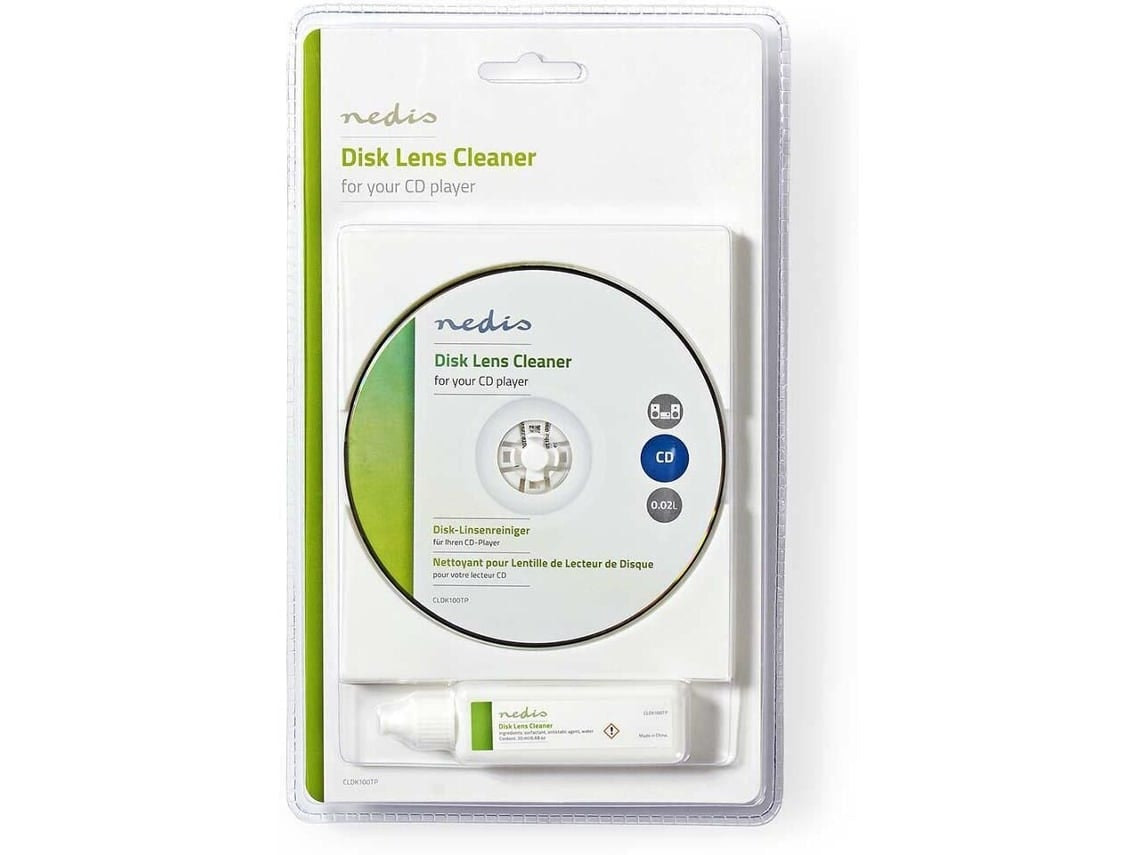 Kit de limpieza para lectores de CD