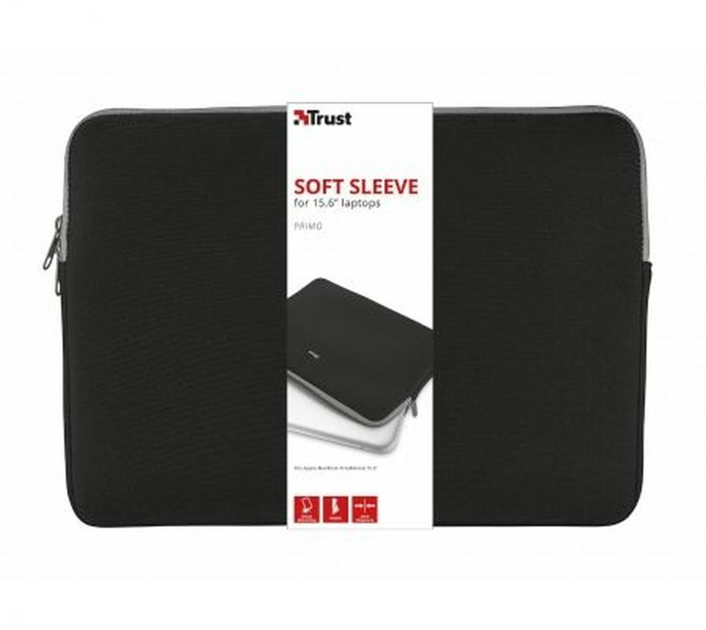 Bolsa para portátil TRUST en negro