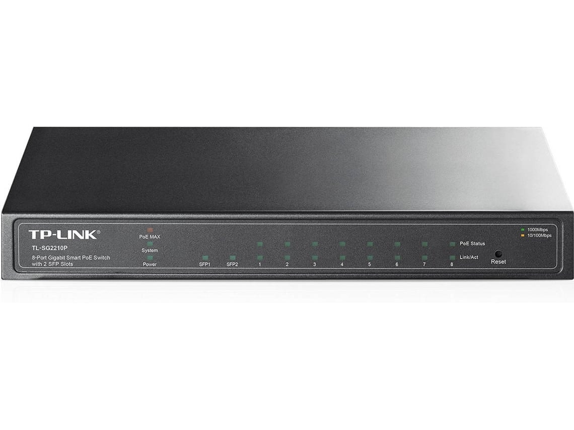 TL-SG2210P managed PoE switch 10 ports