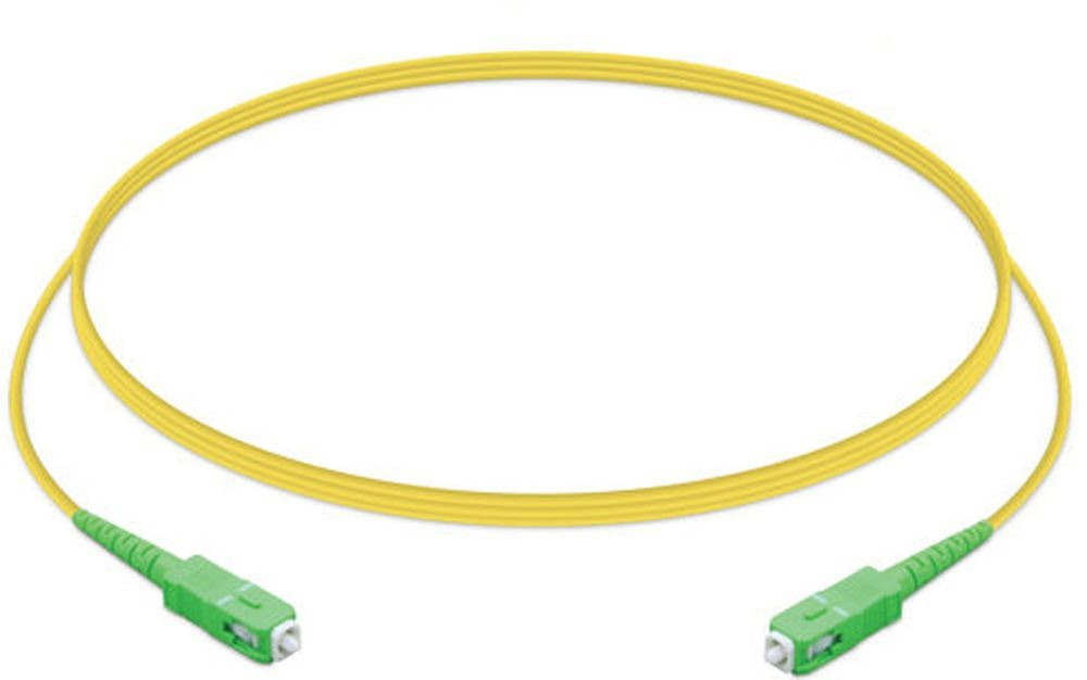 UF-SM-PATCH APC to APC fiber optic cable yellow