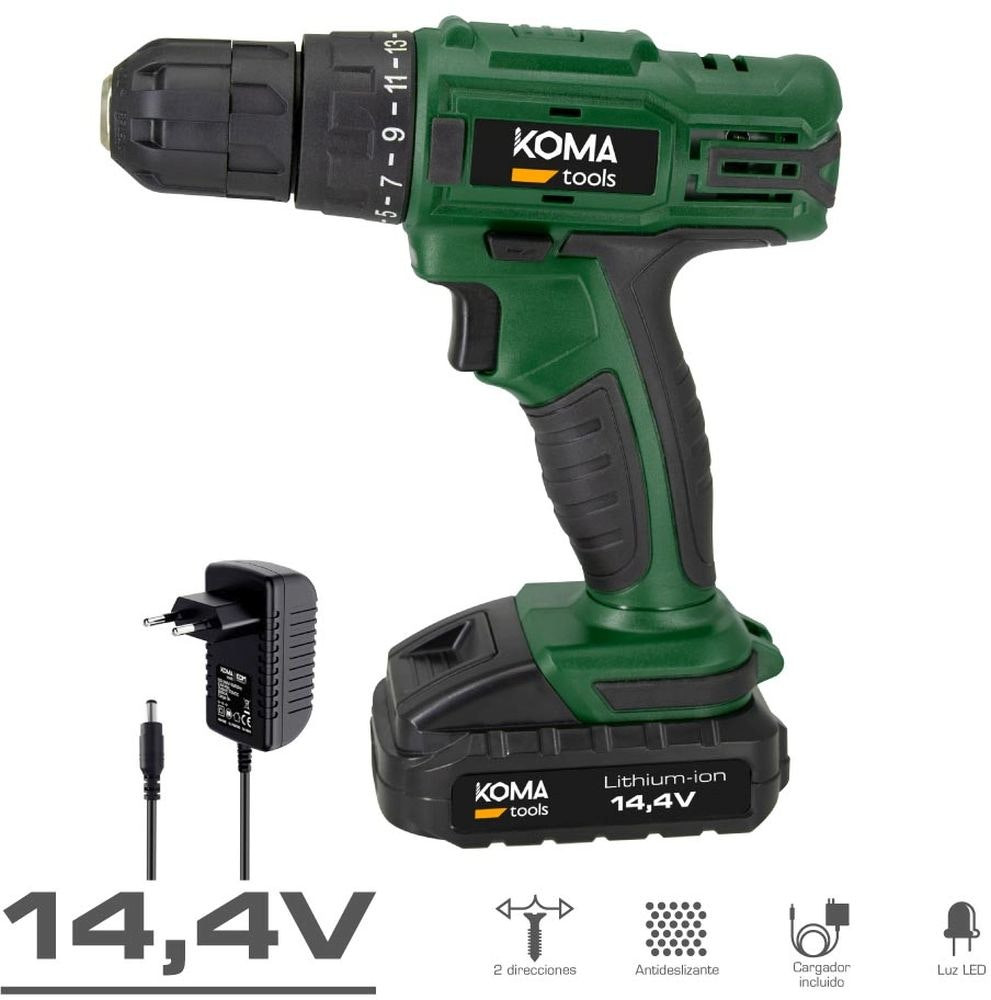 Taladro atornillador 14.4V con maletín