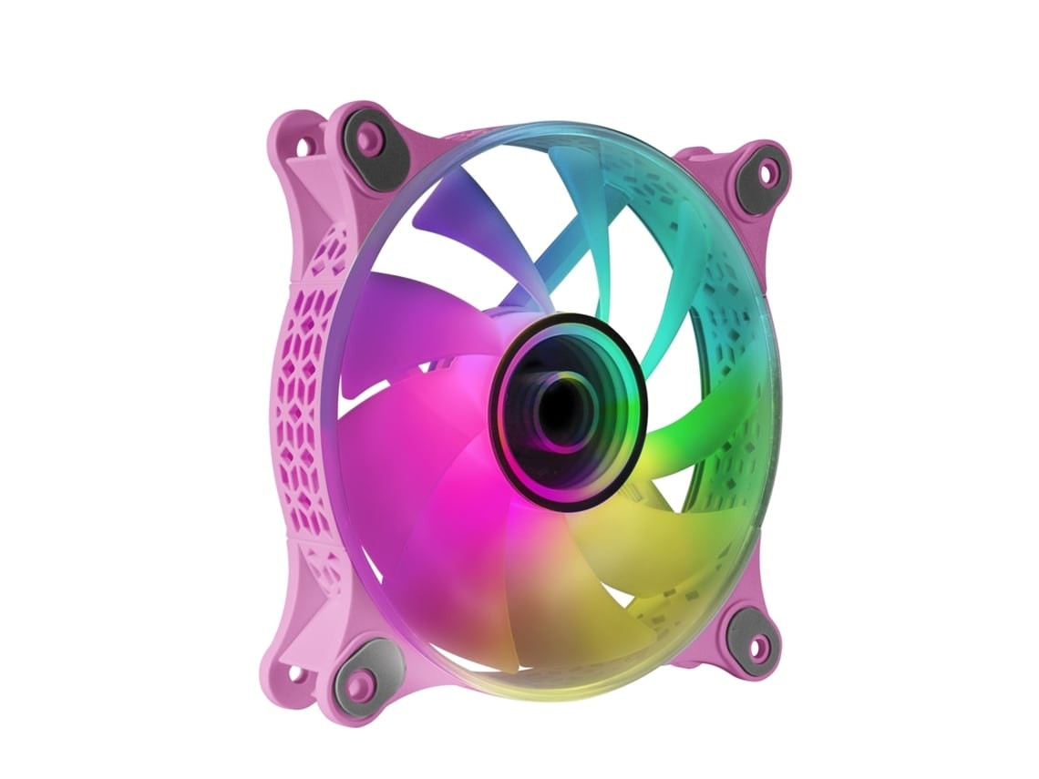 Ventilador ARGB 360° MF-3D Triple 120mm con Espejo Infinito y Antivibración