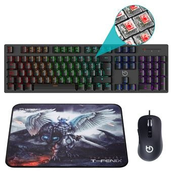 Teclado USB GK400 Negro