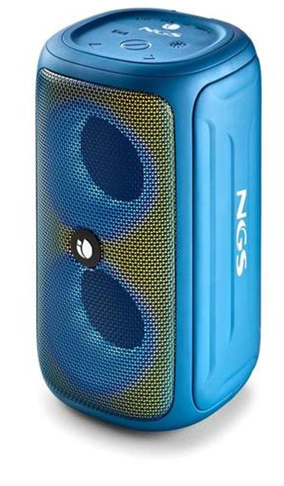 Altavoz portátil Roller Beast Azure Bluetooth 32W IPX5 con LED