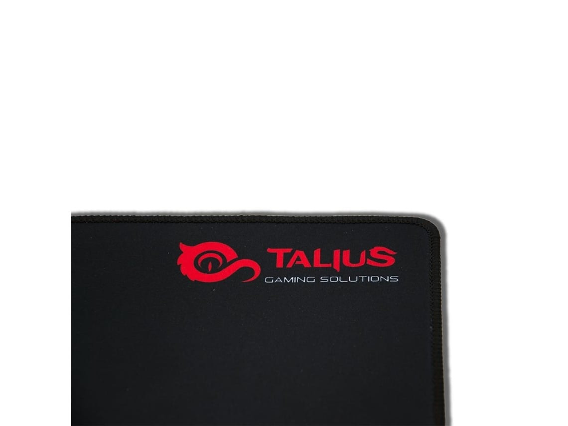 Rush gaming mouse pad black and red