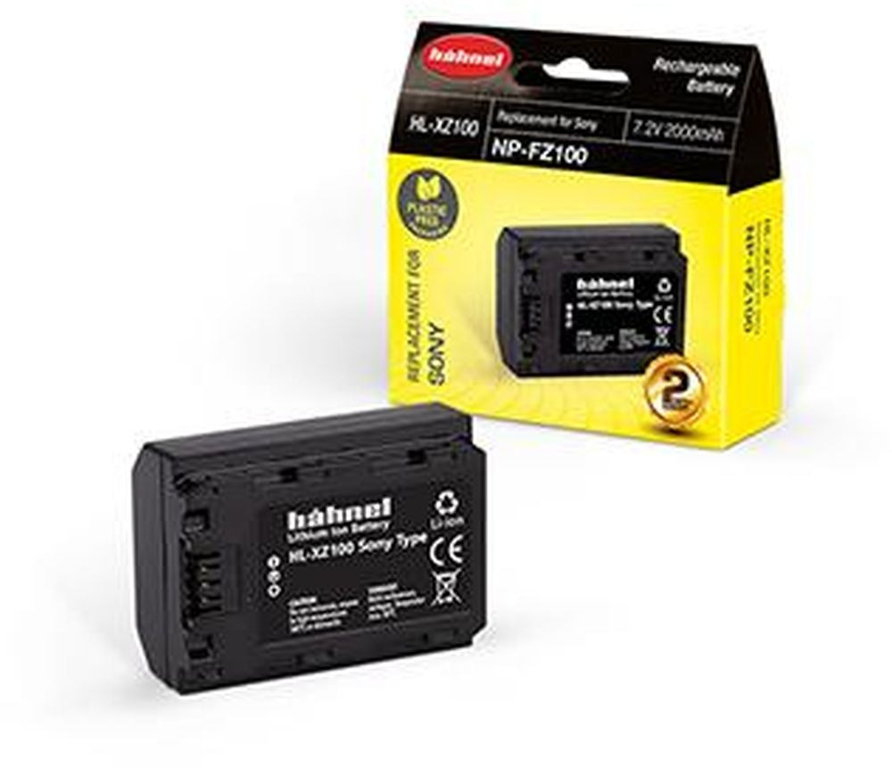 Batería recargable HAHNEL HL-XZ100 compatible con NP-FZ100