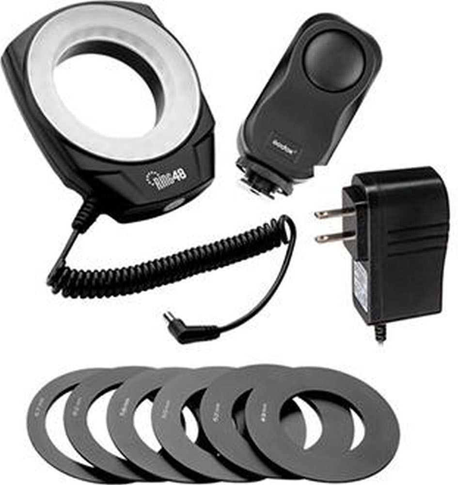 Iluminador anular LED GODOX Ring48