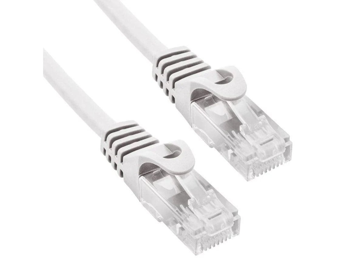 Cable de red PHASAK Cat6 UTP RJ45 20 m gris