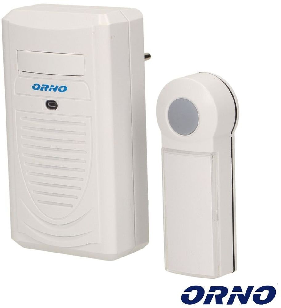 Campainha com 1 Receptor ORNO 230V 100M