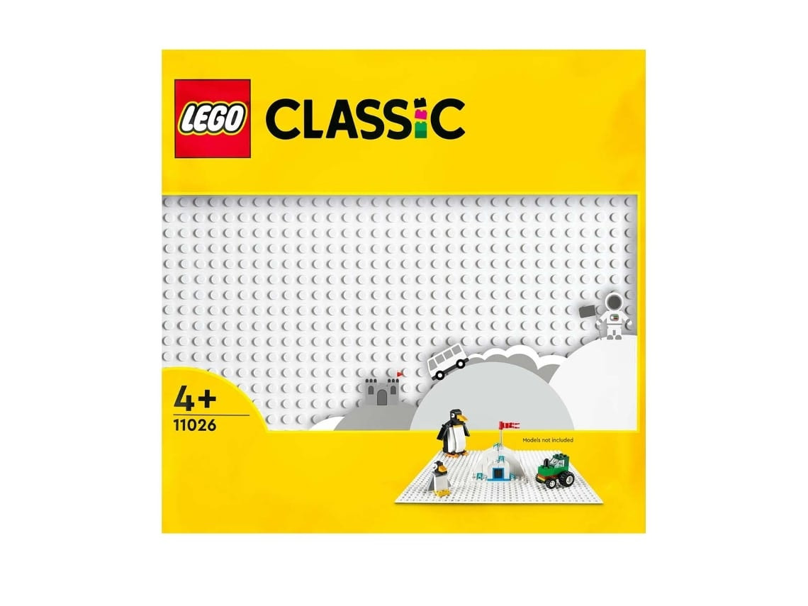 Placa base LEGO Classic 32x32 blanca