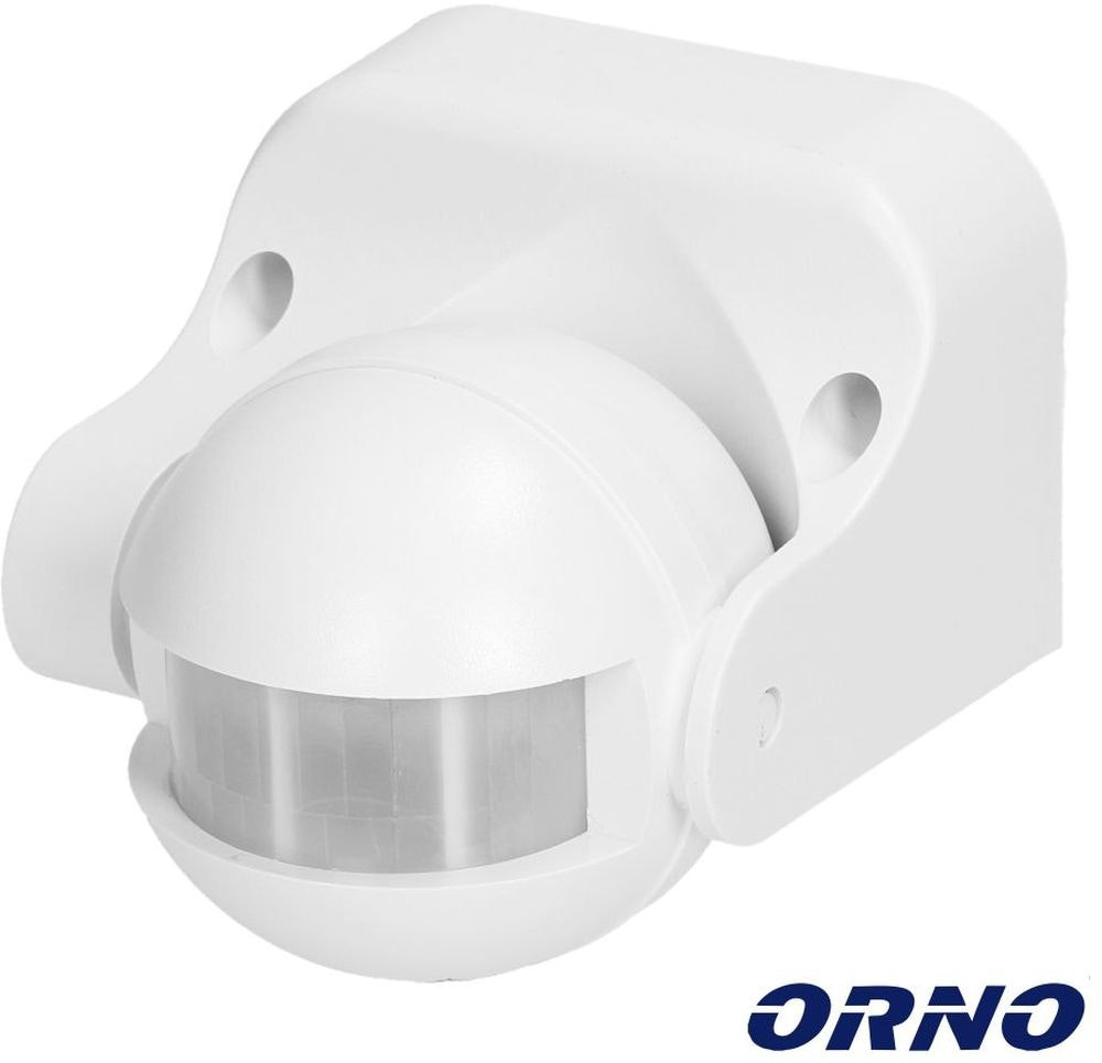 Detetor De Movimentos Pir ORNO Branco.