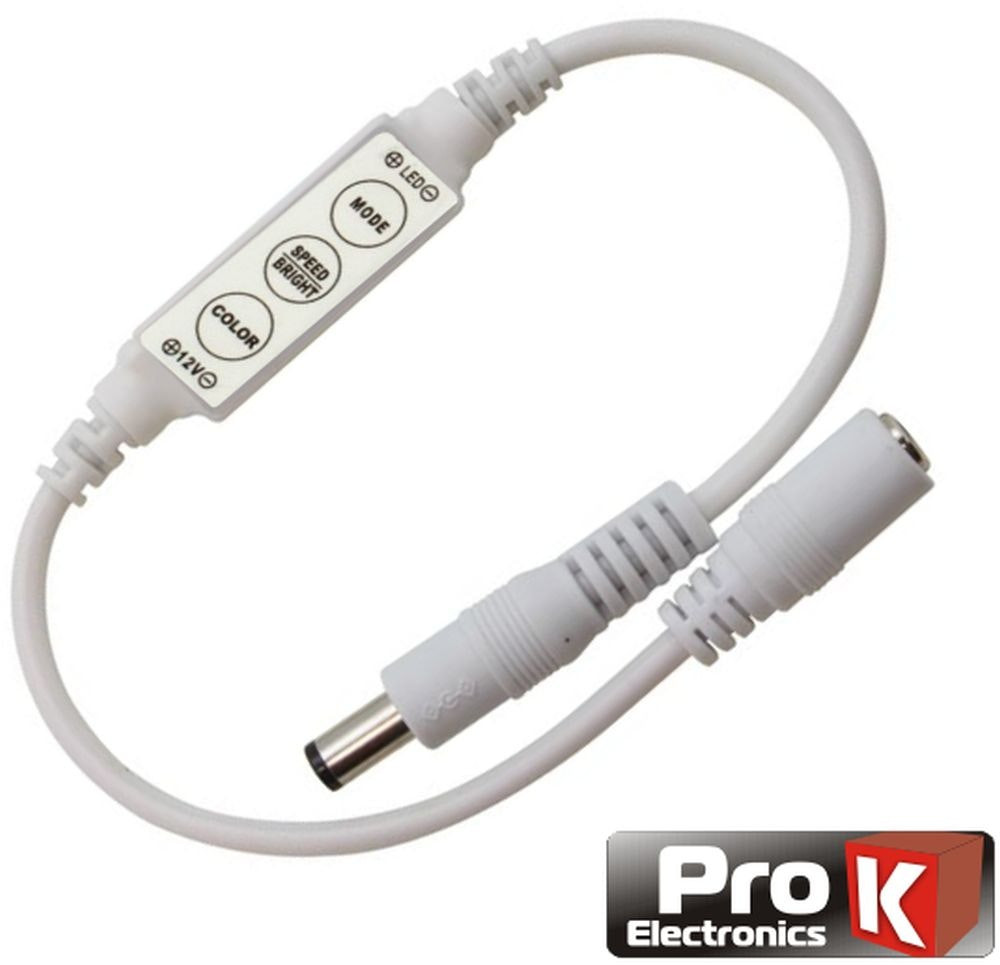 Controller for single-color LED strip 12V