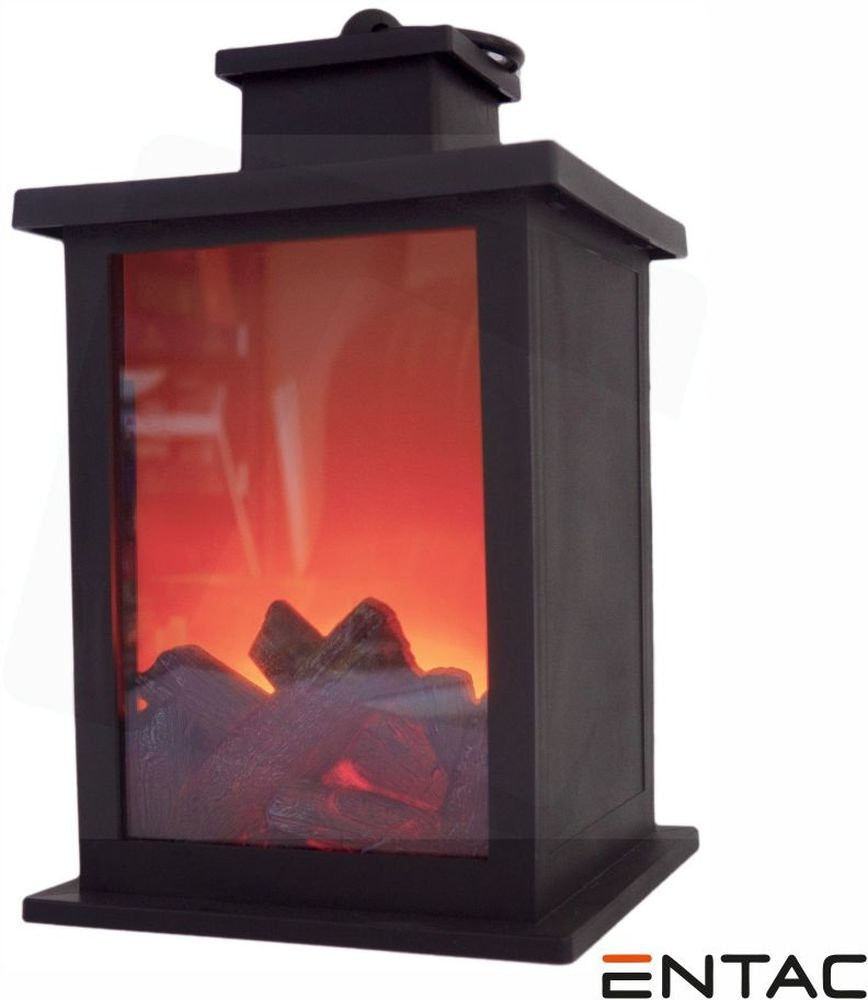Battery LED decorative fireplace 28 cm