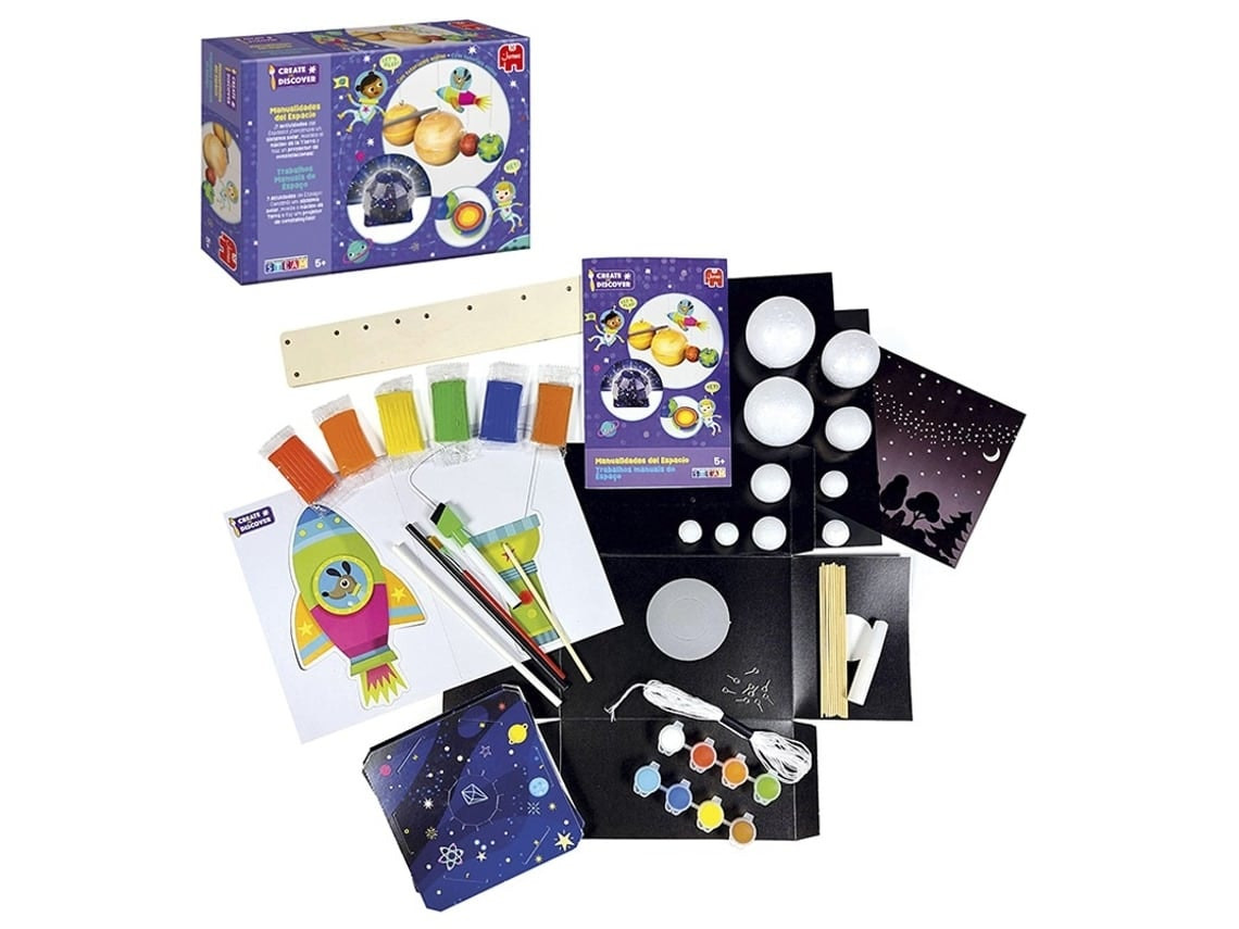 Scientific Game Create and Discover Space - hands-on activities for children