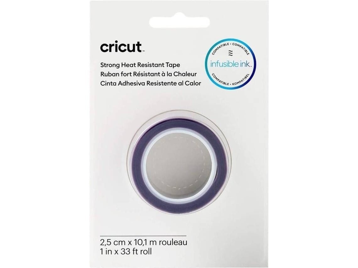 Cinta adhesiva resistente al calor CRICUT 2,5 cm x 10,1 m