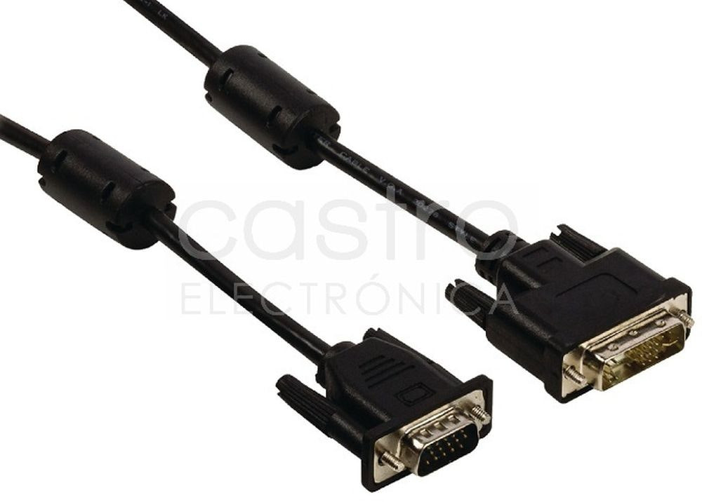 Cable DVI a VGA 2 m