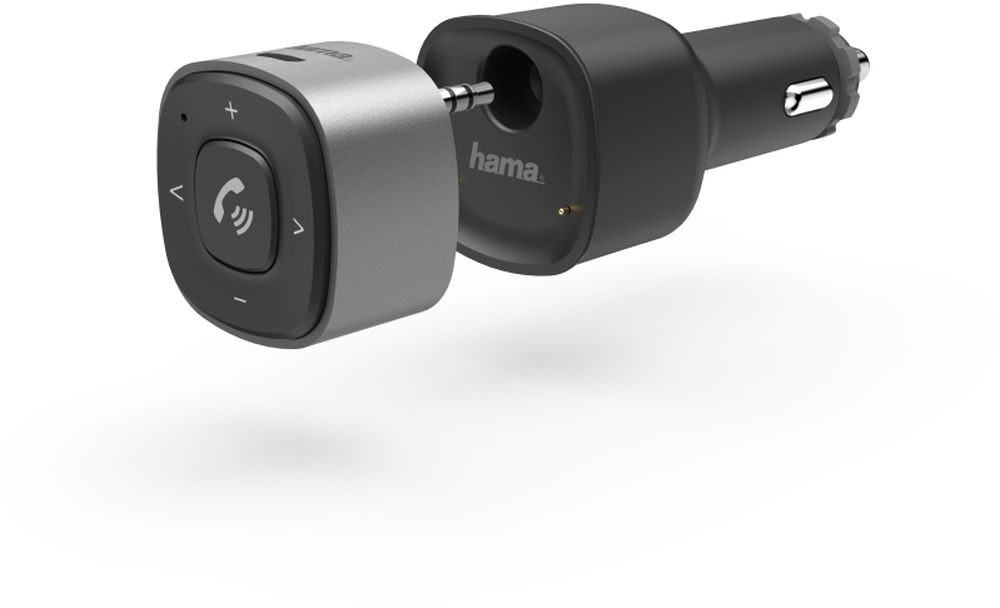 Receptor Bluetooth para coche con AUX 3,5 mm y cargador USB