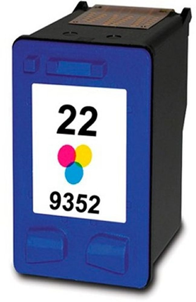 Cartucho de tinta reciclado M-H-22 XL color
