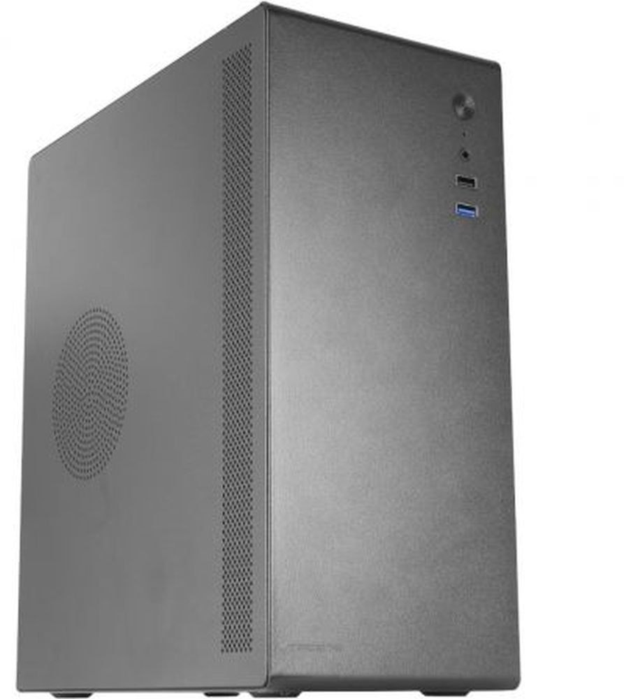 Caja metálica Novax Micro-ATX con ventilador trasero 80 mm Negro