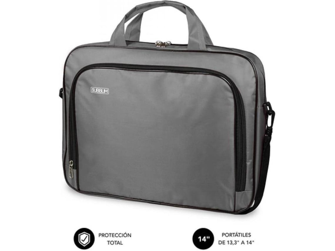 Bolsa Oxford para portátil 13,3/14" gris