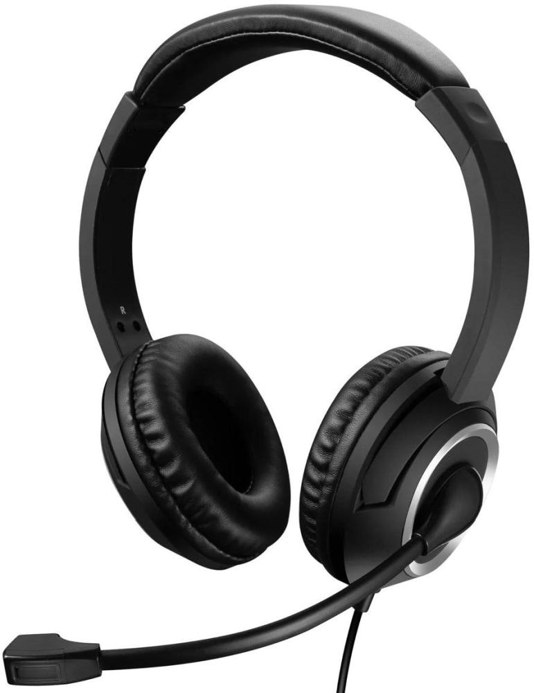 Auricular USB con micrófono boom para llamadas