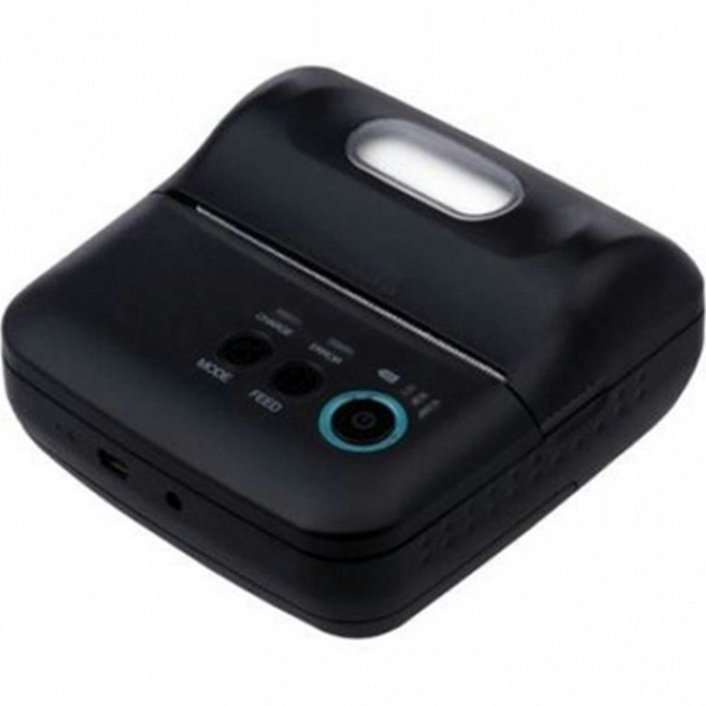 Portable 80mm thermal printer RM-T9 with Bluetooth and pouch